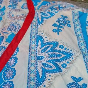 Johnny Was Silk Moroccan Print 3/4 Sleeve Tunic